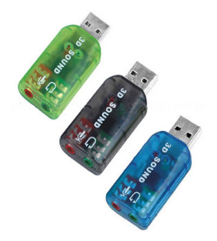 3D USB Sound Card (Normal Chip) (PD553)